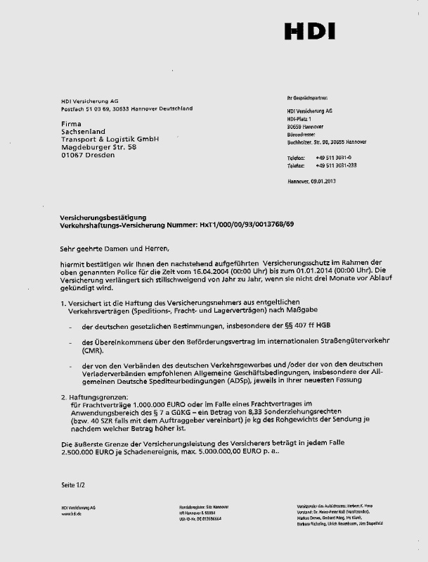 Allgemein/Commons - Sachsenland Transport & Logistik GmbH